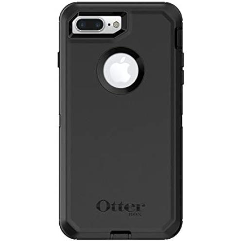 OtterBox DEFENDER SERIES Case for iPhone 8 PLUS & iPhone 7 PLUS (ONLY) - Retail Packaging - BLACK