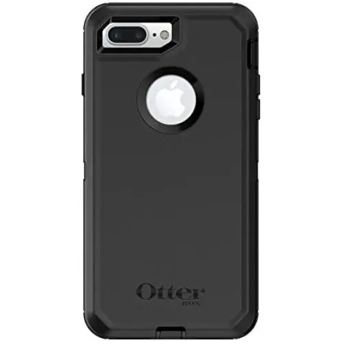 OtterBox DEFENDER SERIES Case for iPhone 8 PLUS & iPhone 7 PLUS (ONLY) - Retail Packaging - BLACK OtterBox DEFENDER SERIES Case for iPhone 8 PLUS & iPhone 7 PLUS (ONLY) - Retail Packaging - BLACK