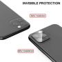 LOZA for iPhone 11 Pro 5.8"/11 Pro Max 6.5" Camera Lens Screen Protector, Metal Frame Bubble Free High Definition Anti-Scratch Screen Protector Camera Lens for New iPhone 11 Pro/11 Pro Max (Black)