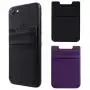 Adhesive Phone Pocket,Cell Phone Stick On Card Wallet,Credit Cards/ID Card Holder(Double Secure) with 3M Sticker for Back of iPhone,Android and All Smartphones-Double Pocket (1 Black&1 Purple) Adhesive Phone Pocket,Cell Phone Stick On Card Wallet,Credit Cards/ID Card Holder(Double Secure) with 3M Sticker for Back of iPhone,Android and All Smartphones-Double Pocket (1 Black&1 Purple)