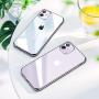 TORRAS Crystal Clear iPhone 11 Case, [10X Anti-Yellowing] Thin Slim [Anti-Scratch] Shockproof Soft TPU Rubber Cover Case for iPhone 11 6.1 inch, Purple