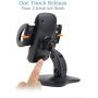 Cell Phone Mounts for Car, Silicone Car Phone Dashboard Car Cradles Mounts, Vehicle GPS Mount Universal Fit All Smartphones, Anti-Slip Desk Phone Holder Stand