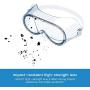 Magicare Protective Goggles, Safety Goggles for Chemical, Lab, Workplace. Anti-Fog High Impact Resistance Crystal Clear Eye Shield Goggles Over Glasses Surgical Eyewear Eye Protectors