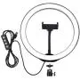 WILLOWLUCKY 10.2 inch 26cm USB 3 Modes LED Light Photography Studio LED Ring Lighting Kit Adjustable Light Photographic Video Fill Light (10.2 inch 26cm)
