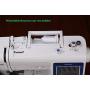 Simthread 4 White 2 Black 60WT Embroidery Sewing Bobbin Machine Thread - 1500 Meters Spool ea