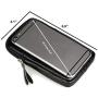VIIGER Vertical Leather Cell Phone Pouch iPhone 11 Pro Max Belt Case Smartphone Holster Belt Loop Pouch Bag Phone Belt Holder iPhone Xs Max Holster Case w Belt Clip for iPhone 7 Plus 8 Plus 6s Plus XR