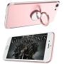 ICEYA Phone Ring Holder 360° Rotation Mirrior Phone Ring Stand Fit Well with Magnetic Phone Mount Holder Compatible with iPhone 8 Plus/XS Max and Other Smartphones (Rose Gold)
