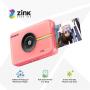 Polaroid Snap Touch Portable Instant Print Digital Camera with LCD Touchscreen (Pink) w/ 20 Twin Pack Zink 2x3 Photo Paper