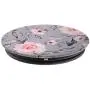 Pink Flowers Purple Floral and Gray Leaves Pattern PopSockets Grip and Stand for Phones and Tablets Pink Flowers Purple Floral and Gray Leaves Pattern PopSockets Grip and Stand for Phones and Tablets