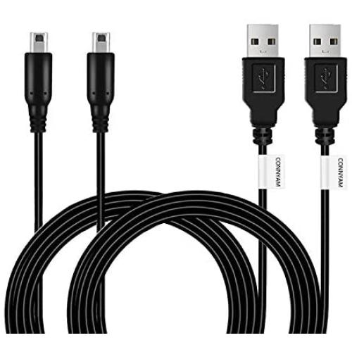 2 Pack 8ft Nintendo 3DS USB Charger Cable, Play and Charge Power Charging Cord for Nintendo New 3DS XL/New 3DS/ 3DS XL/ 3DS/ New 2DS XL/New 2DS/ 2DS XL/ 2DS/ DSi/DSi XL