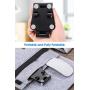 Adjustable Cellphone Stand, Cabepow 2 Pack Aluminum Desktop Phone Holder with Anti-Slip Base and Convenient Charging Port for iPhone 11 Xs XR X 8 SE 2020, All Android Smartphone