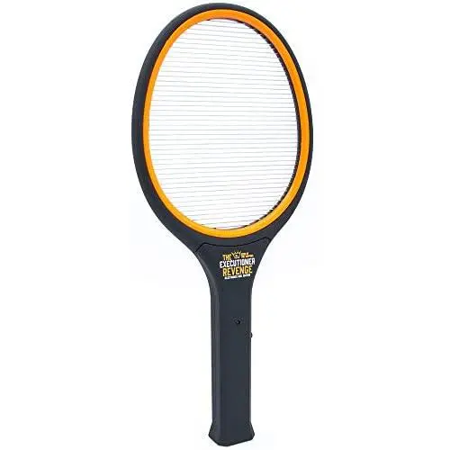 The Executioner Revenge Fly Killer Mosquito Swatter Racket Wasp Bug Zapper Indoor Outdoor Soft Touch Handle The Executioner Revenge Fly Killer Mosquito Swatter Racket Wasp Bug Zapper Indoor Outdoor Soft Touch Handle
