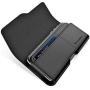 Stronden iPhone 11, iPhone XR Holster - Leather Belt Case with Belt Clip/Loop [Magnetic Closure] Premium Pouch w/Built in ID Card Holder (for Slim/Thin Case ONLY)