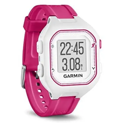 Garmin Forerunner 25, Small - White and Pink Garmin Forerunner 25, Small - White and Pink