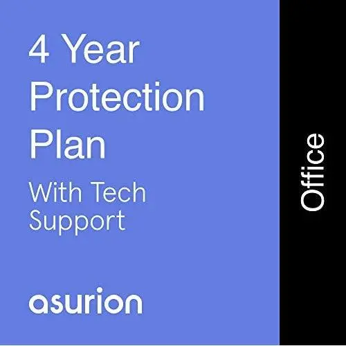 ASURION 4 Year Office Equipment Protection Plan with Tech Support $350-399.99 ASURION 4 Year Office Equipment Protection Plan with Tech Support $350-399.99