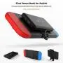 Gulikit Detachable High-Speed Power Bank 10000mAh Replacement External Portable Battery for Smartphone & Travel Video Game Charger Supply Compatible for Nintendo Switch Gulikit Detachable High-Speed Power Bank 10000mAh Replacement External Portable Battery for Smartphone & Travel Video Game Charger Supply Compatible for Nintendo Switch