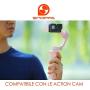 Snoppa Atom 3-Axis Foldable Pocket-Sized Handheld Gimbal Stabilizer for iPhone Smartphone Action Camera, Wireless Charging, 310g Payload, Built-in Microphone Socket, with Mini Tripod