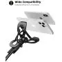 Phone Holder Bed Gooseneck Mount - Lamicall Flexible Arm 360 Mount Clip Bracket Clamp Stand for Cell Phone 11 Pro XS Max XR X 8 7 6 Plus 5 4, Galaxy S10 S9 S8 S7 S6, Overall Length 33.4In(Black) Phone Holder Bed Gooseneck Mount - Lamicall Flexible Arm 360 Mount Clip Bracket Clamp Stand for Cell Phone 11 Pro XS Max XR X 8 7 6 Plus 5 4, Galaxy S10 S9 S8 S7 S6, Overall Length 33.4In(Black)