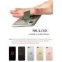 [2pc] Finger Strap Phone Holder - Ultra Thin Anti-Slip Universal Cell Phone Grips Band Holder for Back of Phone (Dark Green)