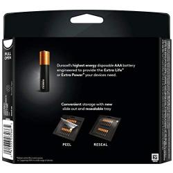 Duracell Optimum AAA Batteries | Premium Triple A 1.5V Alkaline Battery | Convenient, Resealable Package | Made in The USA | 12 Count