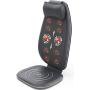 Back Massager, RENPHO S-Shaped Shiatsu Massage Seat Cushion with Vibration, Heat, Deep Kneading Rolling, Massage Chair Pad for Shoulder Waist Hips Muscle Pain Relief. Use at Home & Office & Car