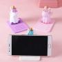 3 Pack Unicorn Phone Stand/Keychains/Squishies for Party Supplies - Multi-Functional Phone Holder - Desktop Cell Phone Adjustable Stand - Gift for Girls and Unicorn Theme Party (Unicorn/Keychains)