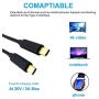 Poyiccot USB Type-C to USB Type-C Gen 2 Sync & Charging Cable, USB 3.1 Type C Male to Male Cable for MacBook, Nintendo Switch(USB C M/M)