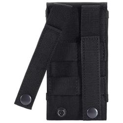 Urvoix Black Army Camo Molle Bag for Mobile Phone Belt Pouch Holster Cover Case Size L