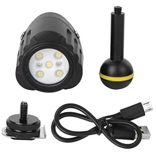 Yosoo Waterproof Fill Light, Diving Fill Light Waterproof Fill Light,Diving 40m Depth Waterproof LED Fill Light Photography Camera Shooting Accessory Photography Light Yosoo Waterproof Fill Light, Diving Fill Light Waterproof Fill Light,Diving 40m Depth Waterproof LED Fill Light Photography Camera Shooting Accessory Photography Light