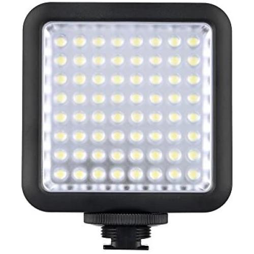 GODOX LED64 Video Light 64 LED Lights for DSLR Camera Camcorder Mini DVR as Fill Light for Wedding News Interview Macrophotography