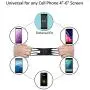 Tropiz Bike Phone Mount, 360° Rotation Bike Phone Holder, Adjustable Handlebar Cradle for iPhone 11/XR/XS Max/X, 6/6S/7/8 Plus, Galaxy S10/S9/S8/S7, Pixel, Any Smartphone 4 to 6 Inches