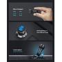 JOOMFEEN Car Charger Compatible with iPhone 11 Pro Max/11/XS Max/XS/XR/X/8/7 Plus/7/6S/6/5S/5C/SE/5,iPad Pro/Air/Mini, with 3ft Charging Cable Cord, 3.4a Dual Port Fast USB Car Phone Charger Adapter