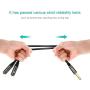 Kingtop 3.5mm Combo Audio Adapter Cable for PS4,Xbox One S,Tablet,Mobile Phone,PC Gaming Headsets and New Version Laptop