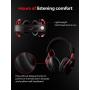 Mpow Air I Wireless Gaming Headset - PS4 Headset with Double Chamber Drivers, Detachable Noise Cancelling Microphone, Memory Foam Gaming Headphones