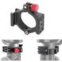 AFVO Ring Clamp with Cold Shoe for Zhiyun Smooth 4 Applied to Microphone LED Light