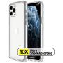 Just Mobile TENC Air 2019 Clear Slim Bumper Case, Shock-Proof Cushion Corners, Hard Shell Soft Frame Composite, Air Gap No Moire, Scratch Proof, iPhone XR, Crystal Clear (PC-561CC)