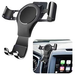 LUNQIN Car Phone Holder for Ford Edge SUV 2015-2020 Auto Accessories Navigation Bracket Interior Decoration Mobile Cell Phone Mount