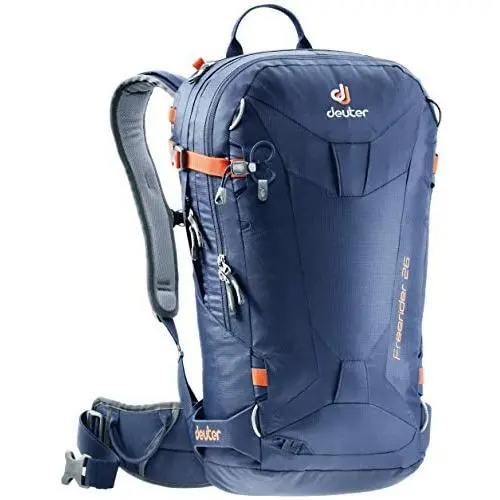 Deuter Freerider Polyamide, Polyester Blue Backpack (Polyamide, Polyester, Blue, Pattern, Men, Hydration System Compartment, Wet Pocket, Skis, Snowboard) Deuter Freerider Polyamide, Polyester Blue Backpack (Polyamide, Polyester, Blue, Pattern, Men, Hydration System Compartment, Wet Pocket, Skis, Snowboard)