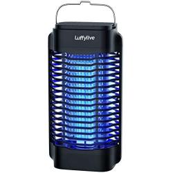 LUFFYLIVE Bug Zapper, Electric Mosquito Zapper for Indoor & Outdoor, Waterproof Electric Bug Zapper