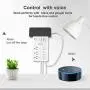 Smart Plug, USB Wall Charger, AHRISE WiFi Surge Protector with 4 USB Ports(4.8A/24W Total), 6-Outlet Extender(3 Smart Outlets), Compatible with Alexa Google Assistant for Voice Control Smart Plug, USB Wall Charger, AHRISE WiFi Surge Protector with 4 USB Ports(4.8A/24W Total), 6-Outlet Extender(3 Smart Outlets), Compatible with Alexa Google Assistant for Voice Control