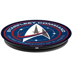 Star Trek Starfleet Badge PopSockets Stand for Smartphones and Tablets PopSockets Grip and Stand for Phones and Tablets