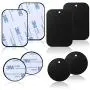 8-Pack Replacement Mount Metal Plates D.Sking Car Phone Holder Iron Plates for Car Mount Car Kits (8-Pack Black) 8-Pack Replacement Mount Metal Plates D.Sking Car Phone Holder Iron Plates for Car Mount Car Kits (8-Pack Black)