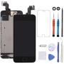 GULEEK for iPhone 5s/Se Screen Replacement Black Touch Display LCD Digitizer Full Assembly with Front Camera,Proximity Sensor,Ear Speaker and Home Button Including Repair Tool and Screen Protector