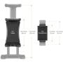 Cup Mount Holder iKross 2-in-1 Tablet and Smartphone Adjustable Swing Cradle with Extended Cup Car Mount Holder Kit for Apple iPad iPhone Samsung Asus Tablet Smartphone - Black