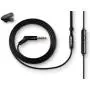 JLab Audio J6M High Fidelity Metal Ergonomic Earbuds Style Headphones w/Mic, Guaranteed for Life - Nero Black