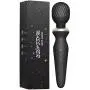 Rechargeable Personal Wand Massager, ATMOKO Upgraded Powerful Wand Massager with Memory 25 Modes 5 Speeds, Travel Pouch Included, Quiet Waterproof & Handheld for Neck Back Stress Relief, Black Rechargeable Personal Wand Massager, ATMOKO Upgraded Powerful Wand Massager with Memory 25 Modes 5 Speeds, Travel Pouch Included, Quiet Waterproof & Handheld for Neck Back Stress Relief, Black