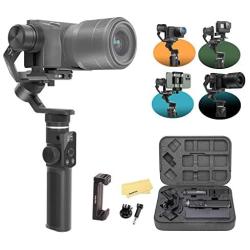Feiyu G6 Max Kit 3-Axis Splash-Proof Stabilizer YouTube Video Gimbal Tool for Mirrorless Camera Sony a6400 a6100 Sony RX100, Smartphones Like iPhone, Samsung Action Camera GoPro Hero 8 7 6, Sony RX0