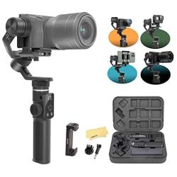 Feiyu G6 Max Kit 3-Axis Splash-Proof Stabilizer YouTube Video Gimbal Tool for Mirrorless Camera Sony a6400 a6100 Sony RX100, Smartphones Like iPhone, Samsung Action Camera GoPro Hero 8 7 6, Sony RX0