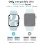 Sport Band Compatible for Apple Watch Band 38mm 40mm 42mm 44mm, EXCHAR Soft Silicone Band Replacement Wrist Strap for iWatch Series 5/4/3/2/1, Nike+, Sport, Edition