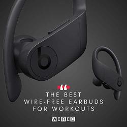 Powerbeats Pro Wireless Earphones - Apple H1 Headphone Chip, Class 1 Bluetooth, 9 Hours Of Listening Time, Sweat Resistant Earbuds - Black